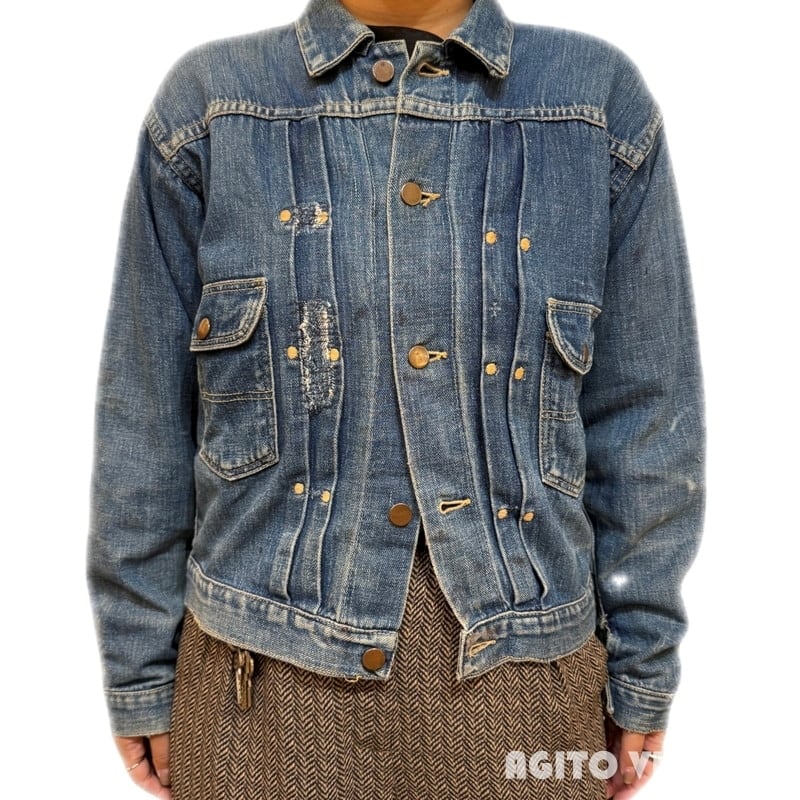 50's Wrangler ラングラー 111MJタイプ キッズデニムジャケット 50's Wrangler ラングラー 111MJタイプ キッズデニムジャケット