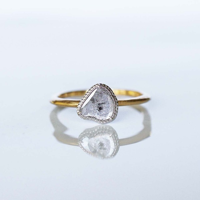 Gravity / Sliced Diamond Ring（DR005-YWD）