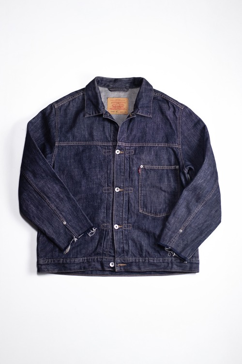 [00's]  "Levi Strauss & Co. Europe" 70501-04 1st Type Denim Trucker Jacket (Size : L)