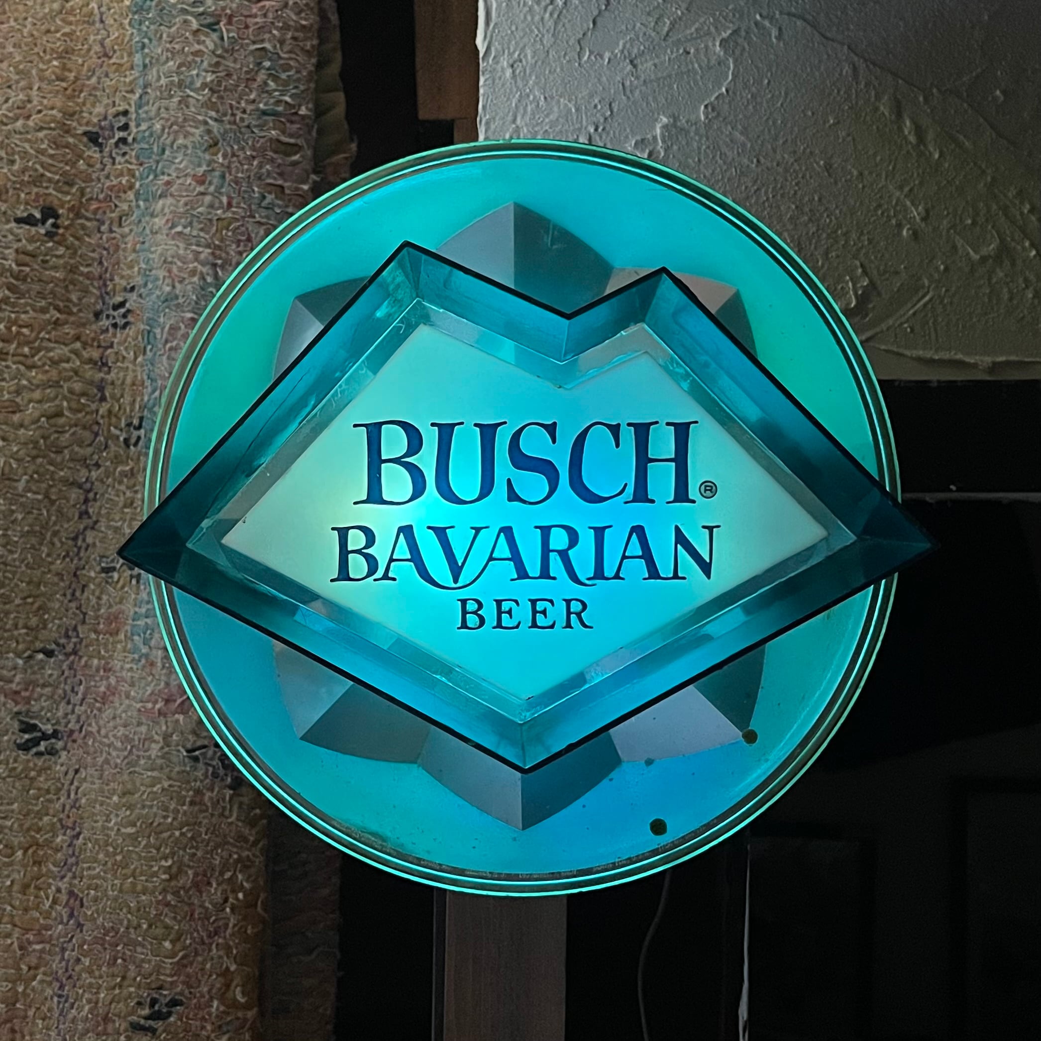 【cool!!】〜60s Busch Bavarian Beer カラーホイール式ウォールライトサイン