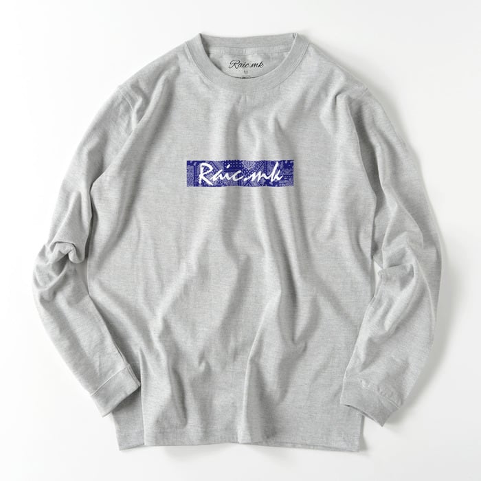 90s OLD STUSSY/Border Turtleneck L/S Tee/INDONESIA製/白タグ/L