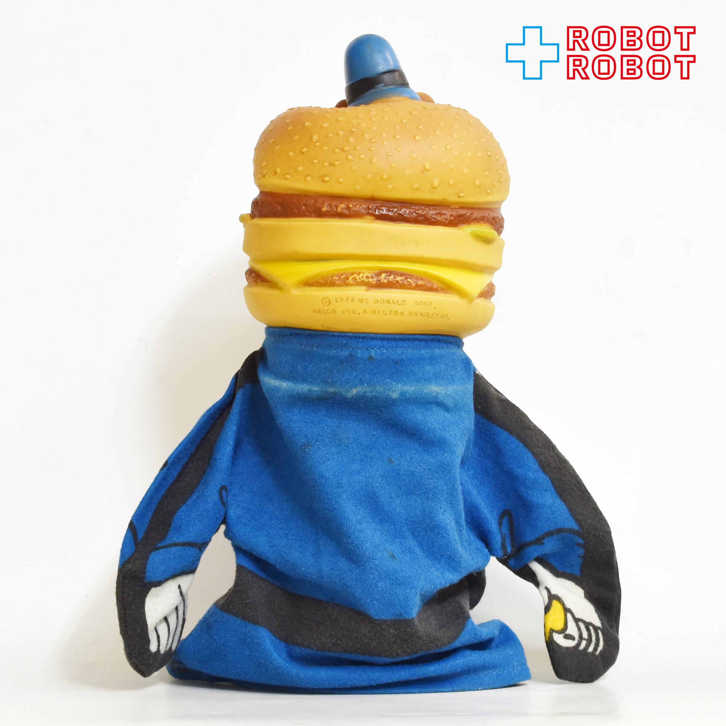 激レア！マクドナルド・チキンマックパペット・フィンガーパペット マクドナルド ビッグマックポリス ソフビ手踊り人形パペット 白目 企業