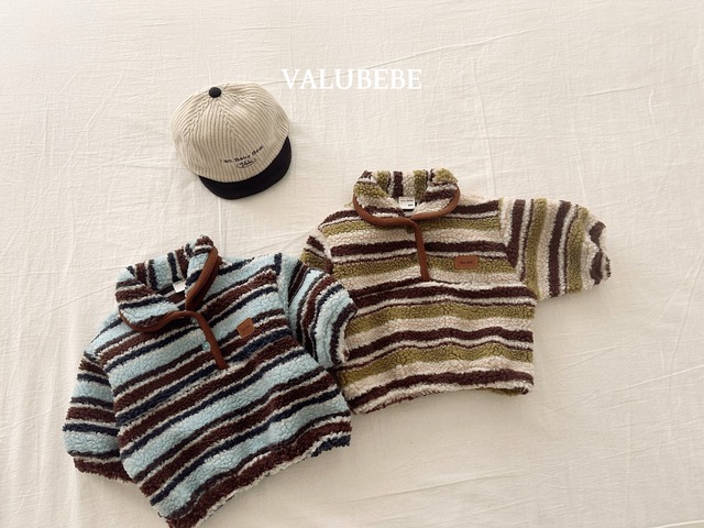 【予約/特典】valu bebe / Wrinkle Collar Anorak