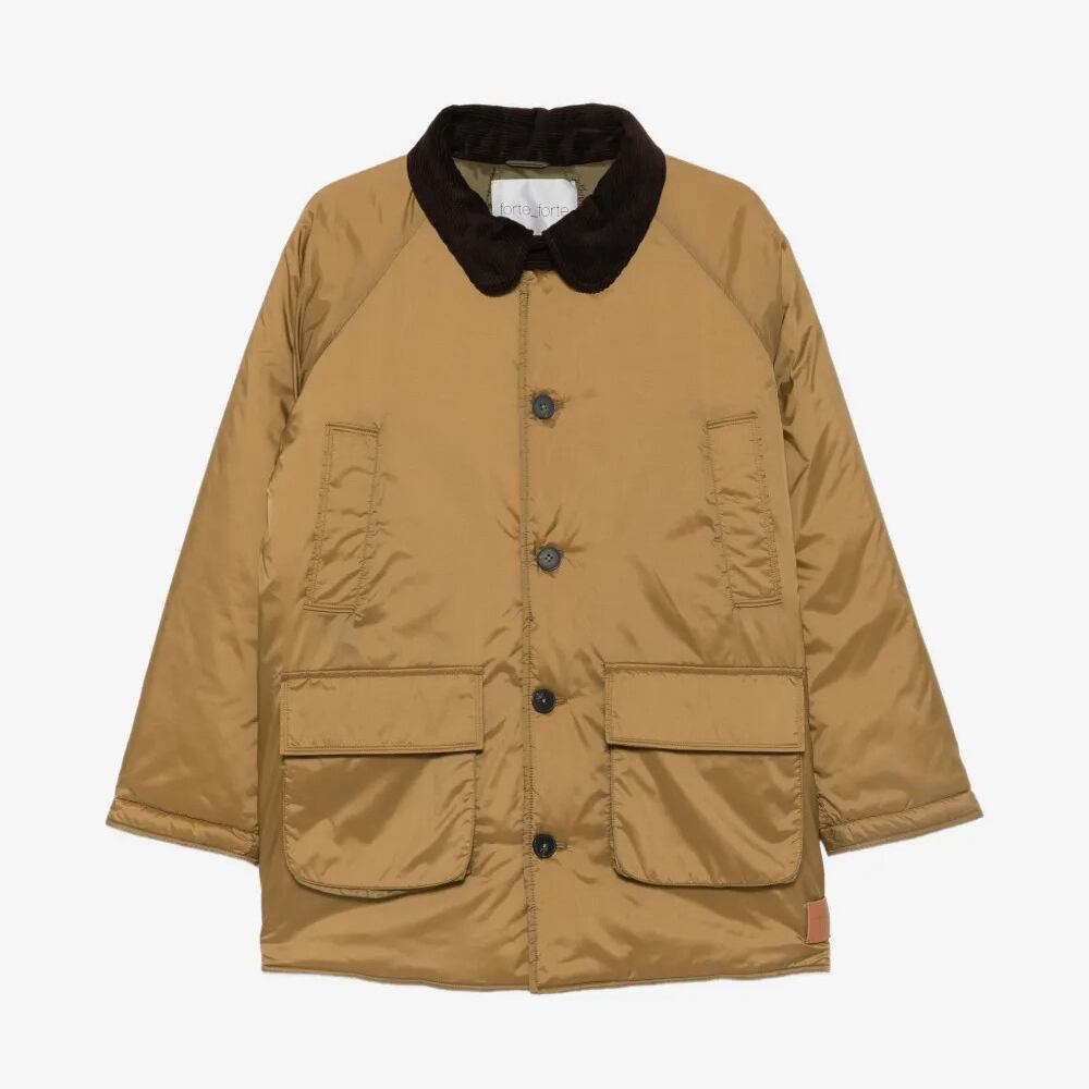 forte_forte NYLON LONG JK CAMEL