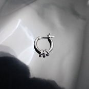 THIN HOOP with OVAL / シンフープ ウィズ オーバル
