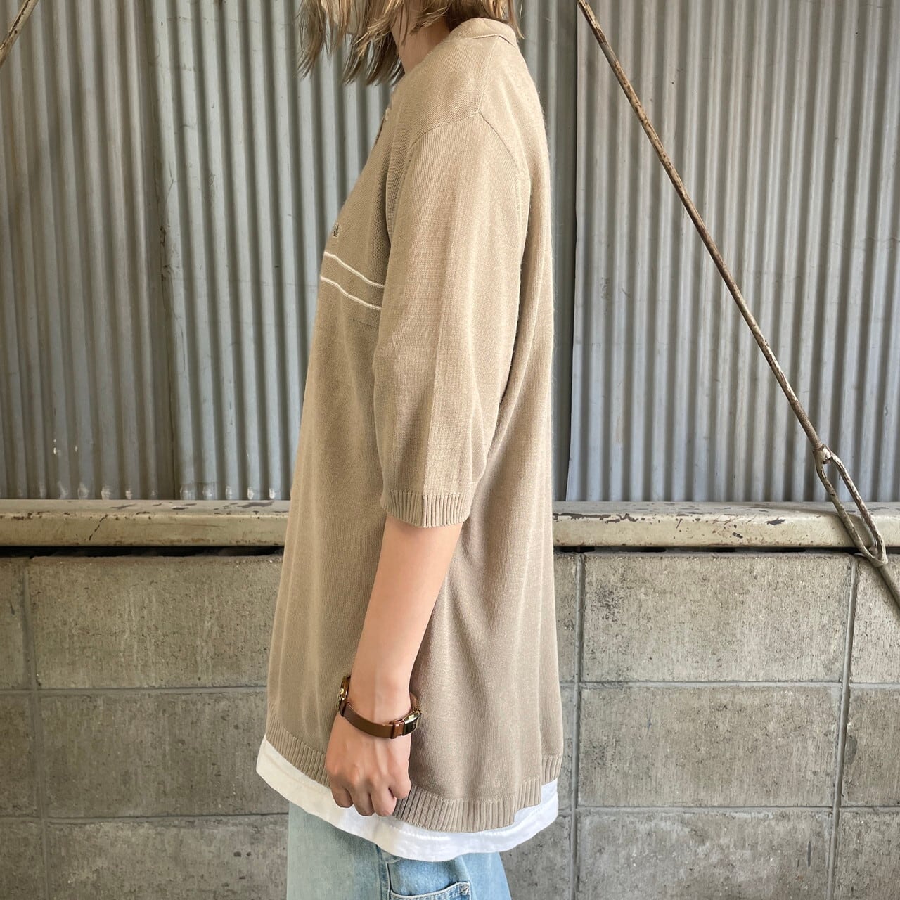 BURBERRY LONDON バーバリー ロンドン ビスコース×アクリル サマー 