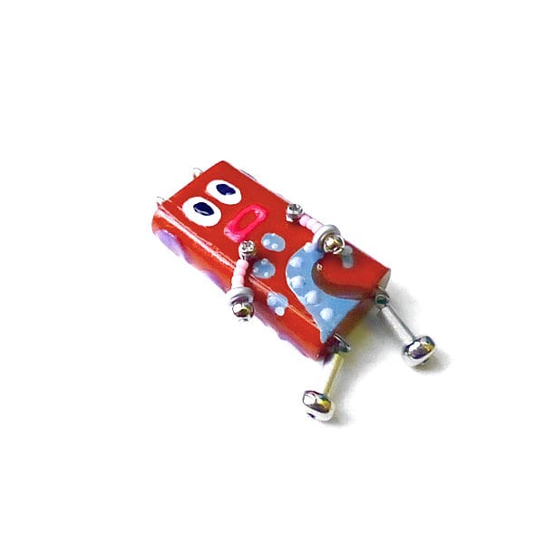 ピロピン22□ロボット□キーホルダー | 神戸銀河堂◇オリヂナル工芸棚