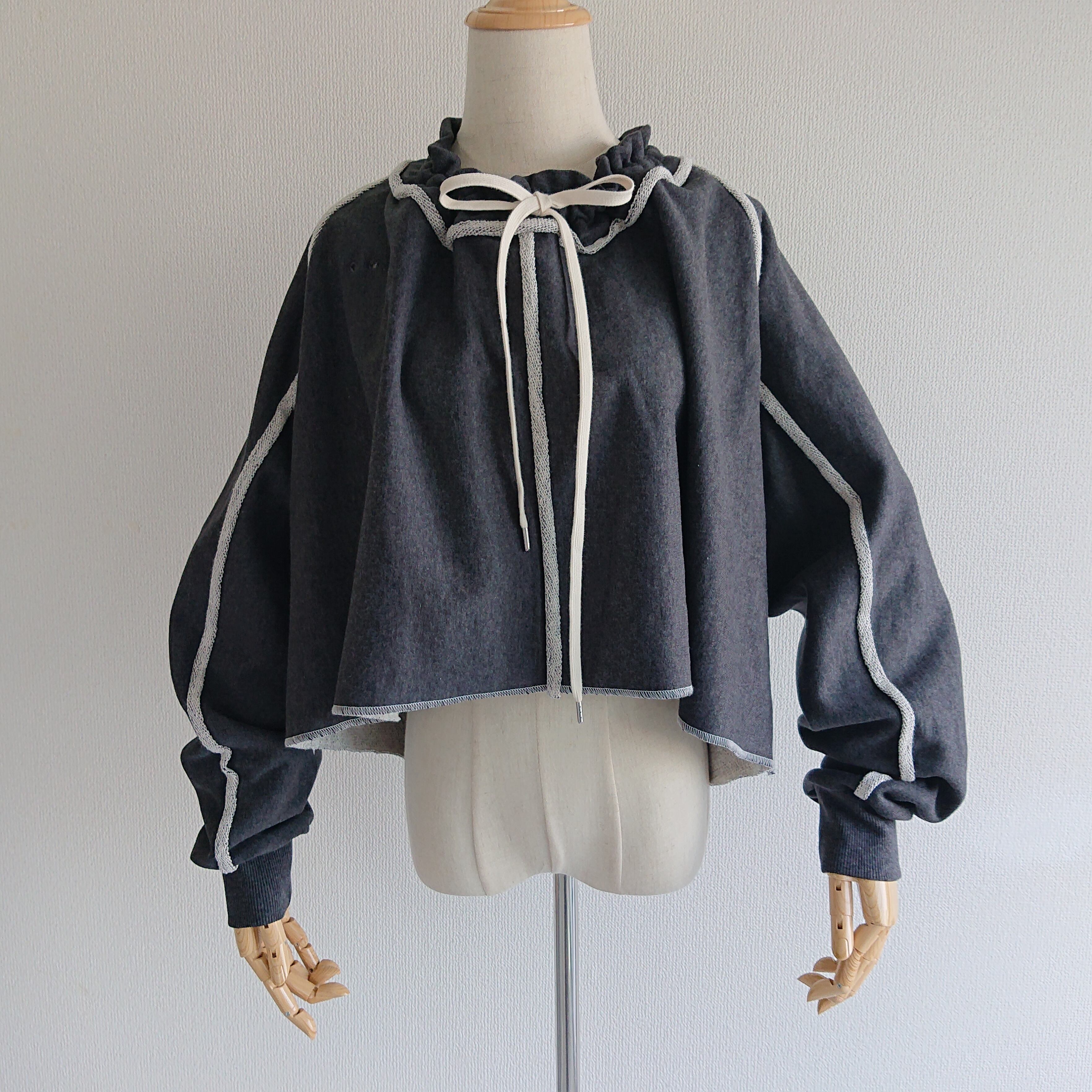 【HARUKI SHIMAMURA】PANTS SWEAT SHIRT | Zou Yilu（ゾウ