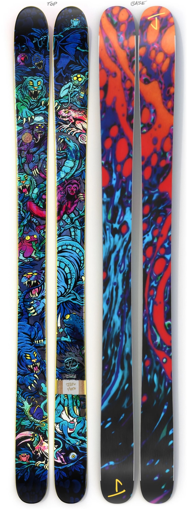 【最終セール価格】J skis ホットショット「ノクターナル・デイドリーム」Ryan Schmies x Jコラボ限定版スキー