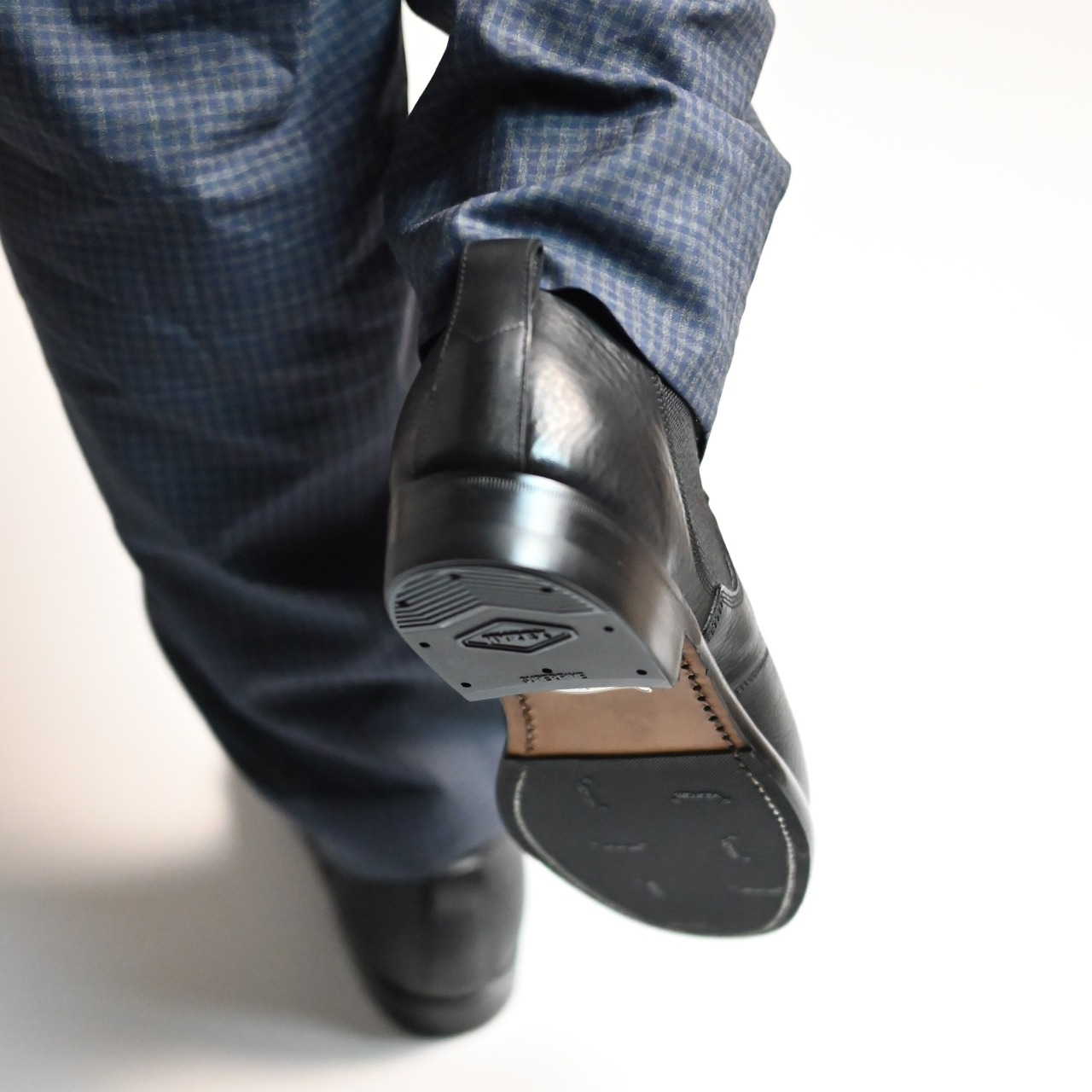 OLD JOE / "The Gardner" ARTISAN LEATHER SIDE-GORE SHOES