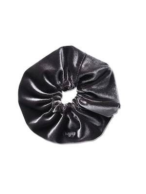 heyep へイップ  / Velour Logo Scrunchie