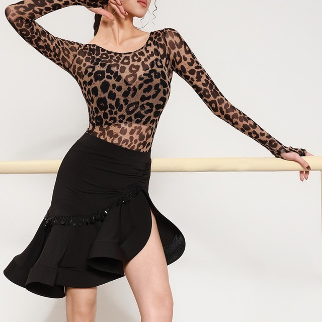 シアーエレガンスデザイン　トップス（レオタードタイプ）ds1518