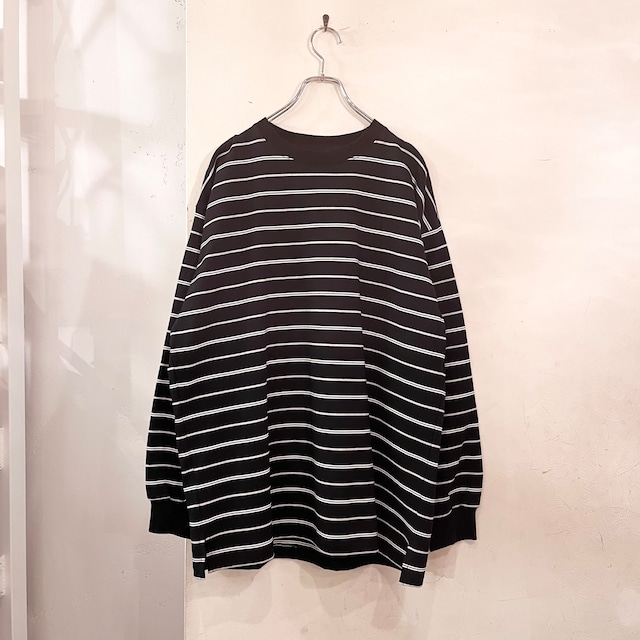 【wonderland】Border L/S T-shirt / 2色展開