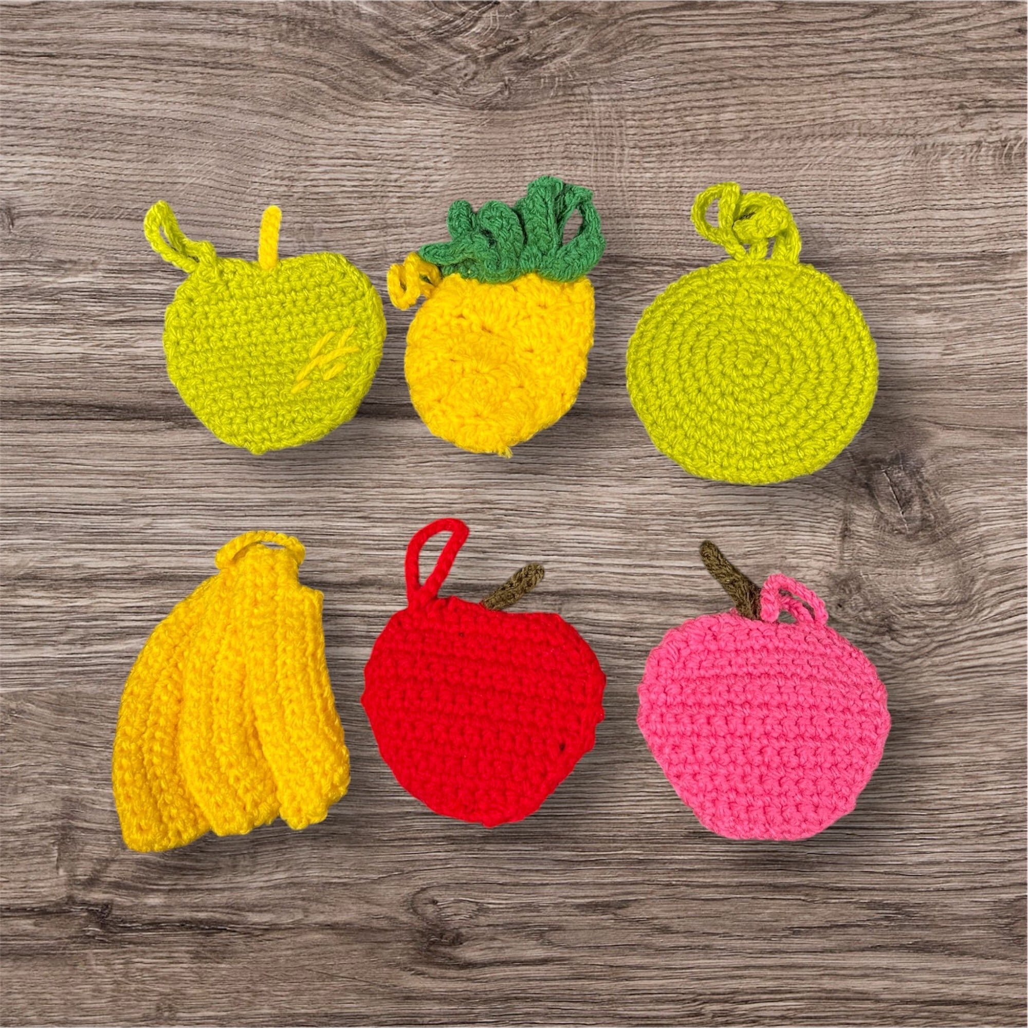 フルーツ アクリルたわし6個セット | Culture-Booth