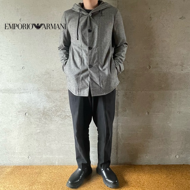 【EMPORIO ARMANI】made in Italy middle range coat(msize)0317/tokyo