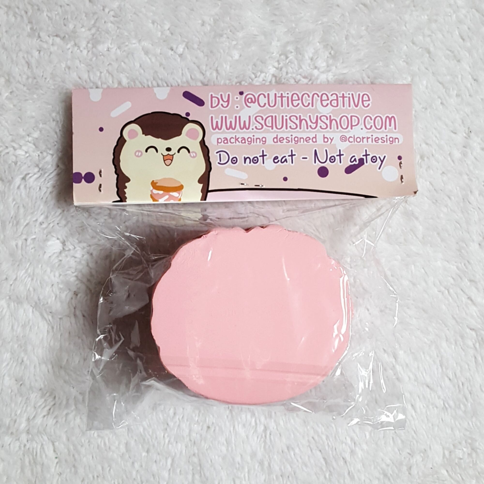 スクイーズ cutie creative 海外 ハリネズミアイスクリーム