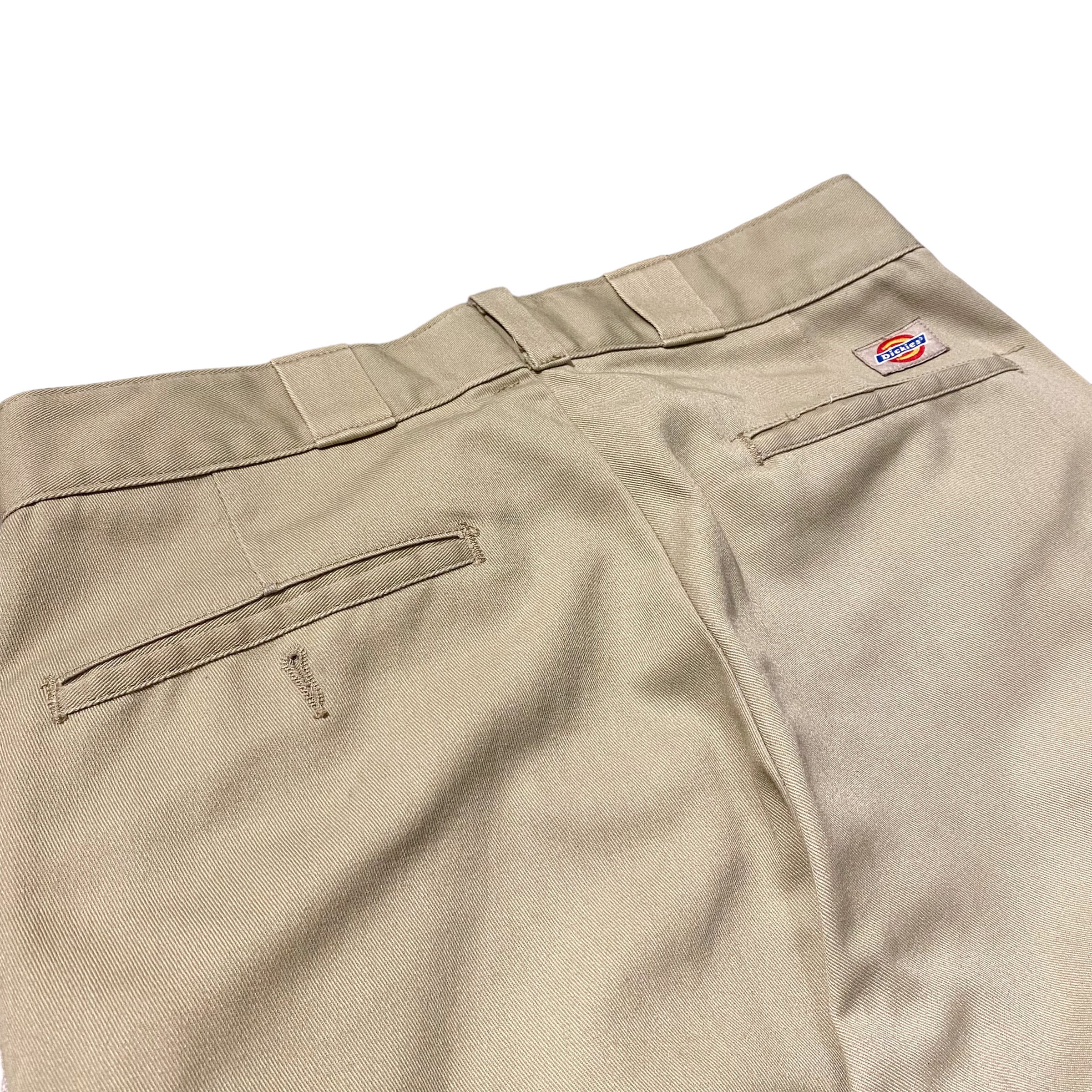 90s Dickies ディッキーズ 874 USA製 W32 チビタグ カーキ