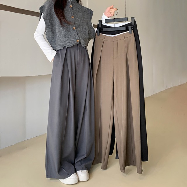 ඩこれ一本で何通りも着回せる3色ズボン!【Kumikumiシリーズ】★カジュアルパンツ★ 3color ズボン ボトムス