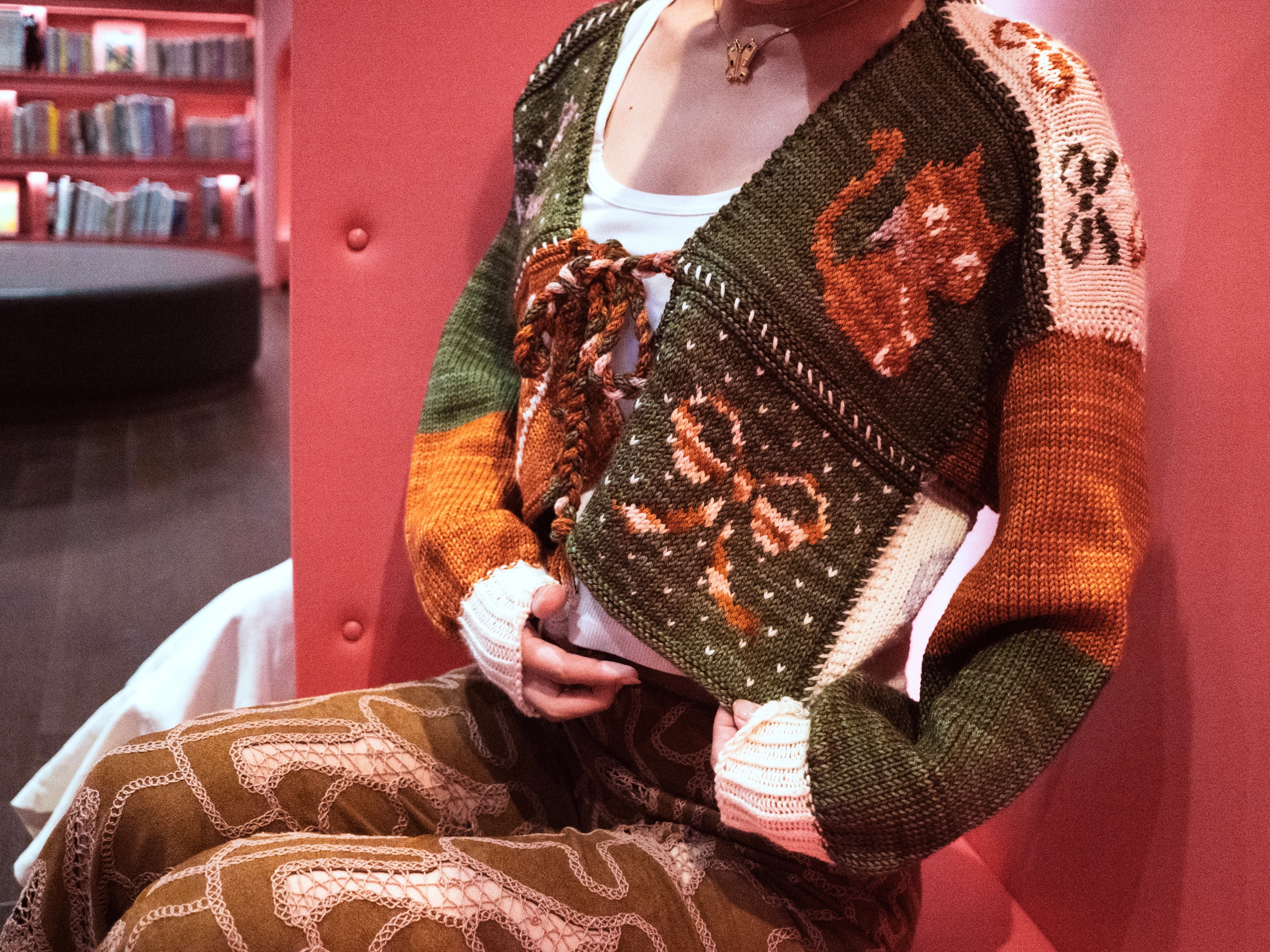 DL編み図】 Patchwork Parade Cardigan | ナツメド