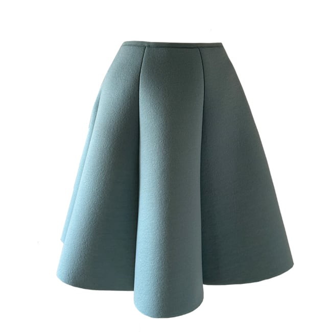 ☆即日配送☆yumeribonボンディング スカート(ミント48)【公式