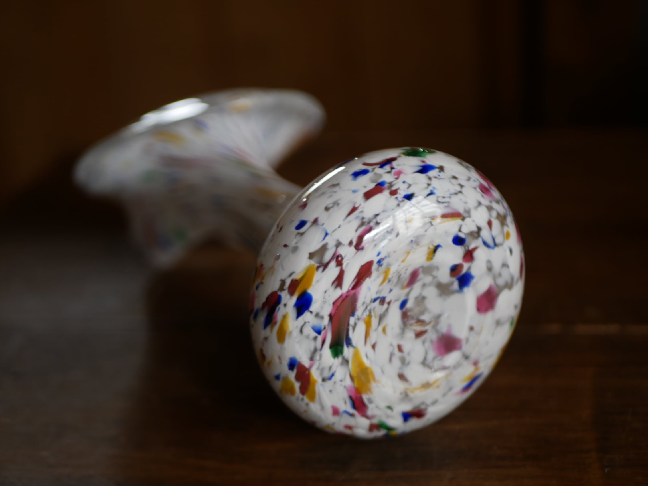 フラワーベース クリシー フランスヴィンテージ ブロカント 花器 花瓶