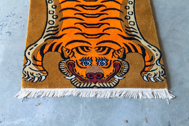 Tibetan Tiger Rug 《Sサイズ•ウール033》チベタンタイガーラグ