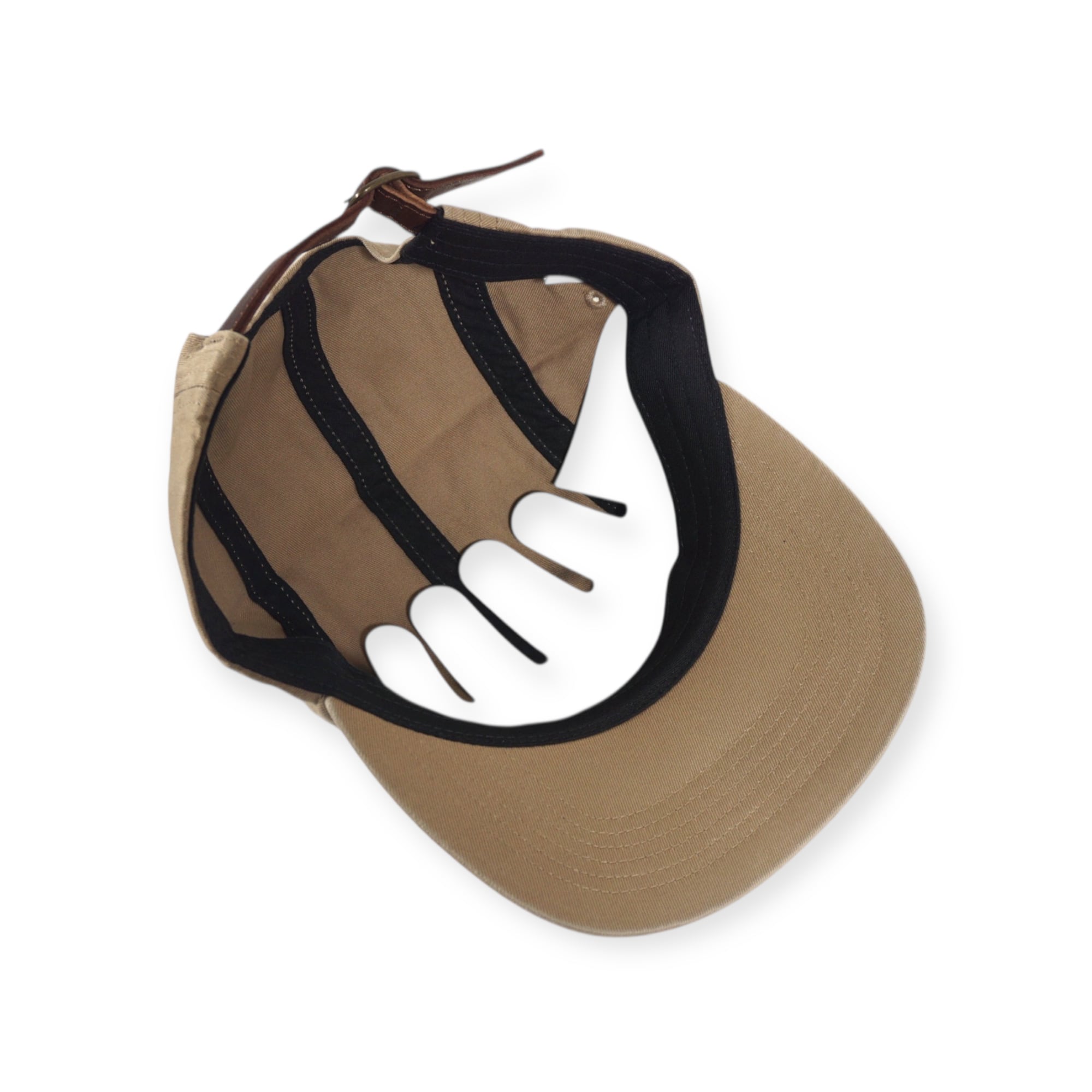 Supreme Washed Chino Twill Camp Cap / タンカラー ボックスロゴ