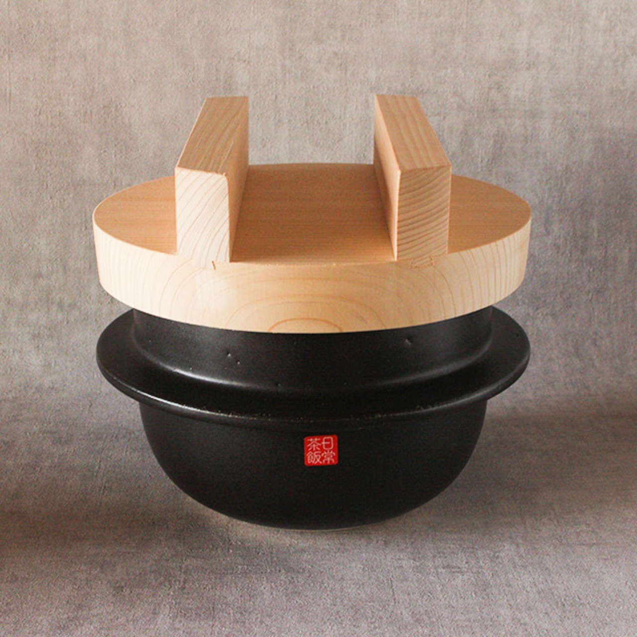 日常茶飯器　羽釜　3合 内蓋付き ごはん鍋［4960774021617］