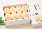 【特秀品】あら川の桃 川中島白桃　6玉入り（約2kg）