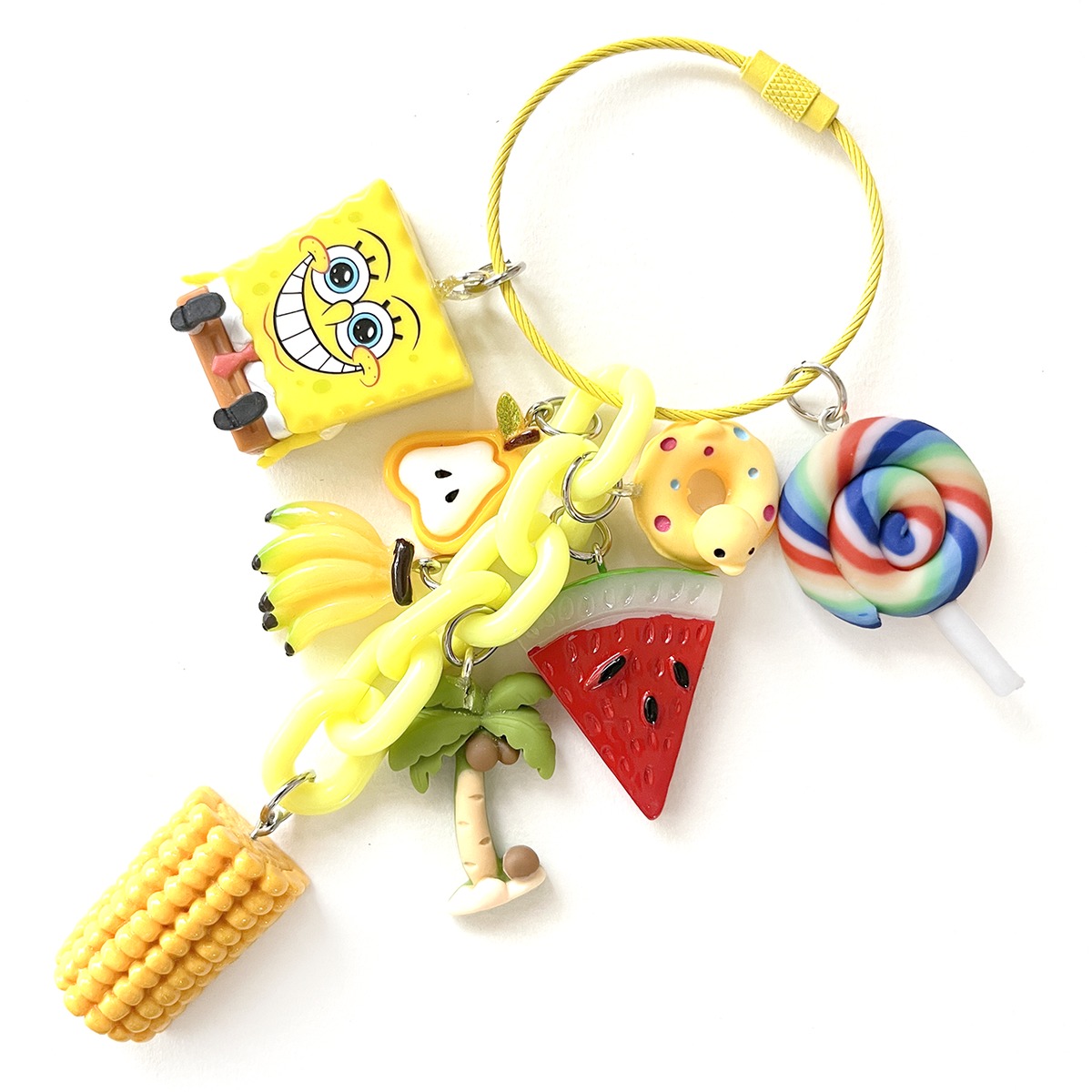 じゃらじゃらキーホルダー☆YELLOW☆ | cheers funfun