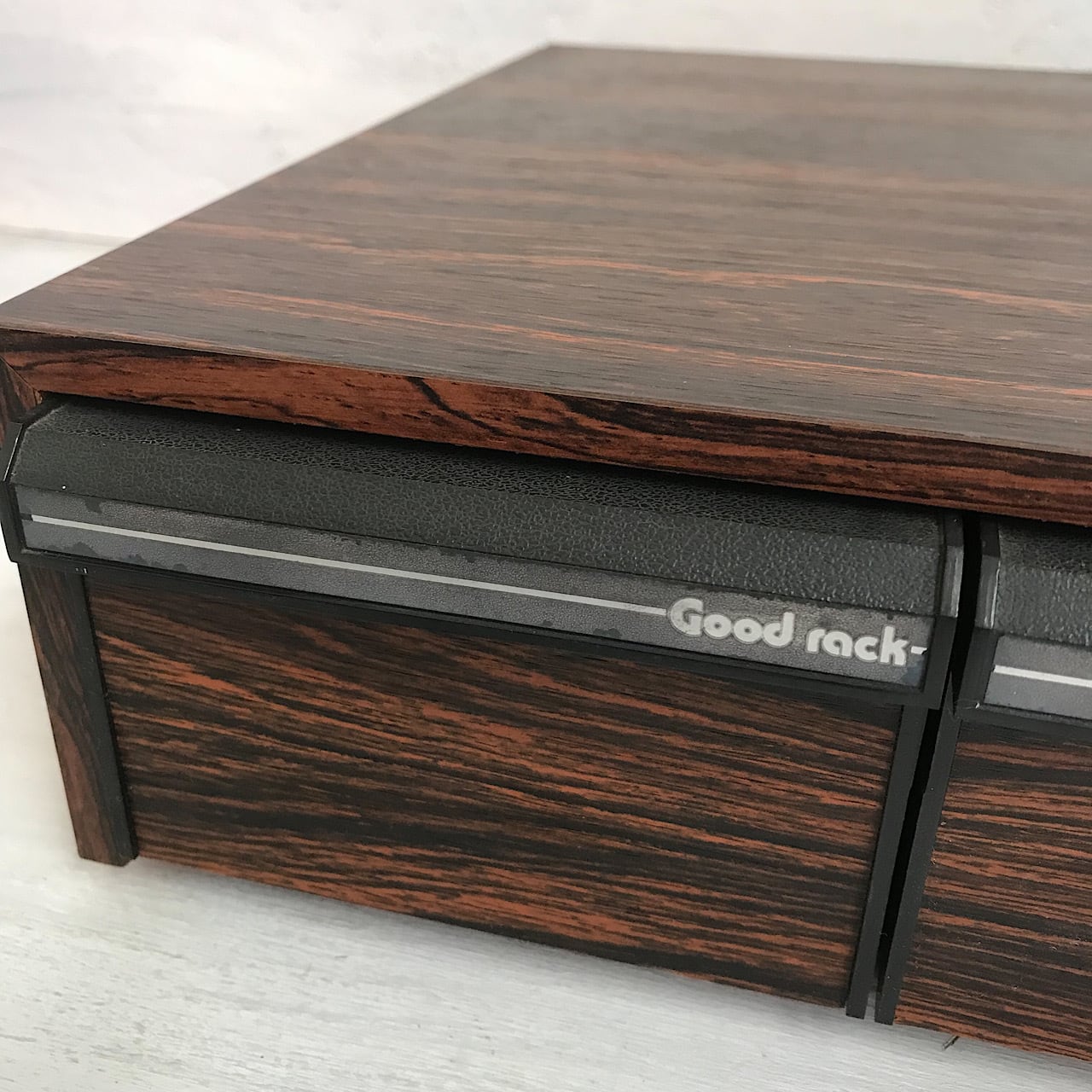 【R-683】レトロ木製カセットテープケース | ヴィンテージショップメビウス powered by BASE