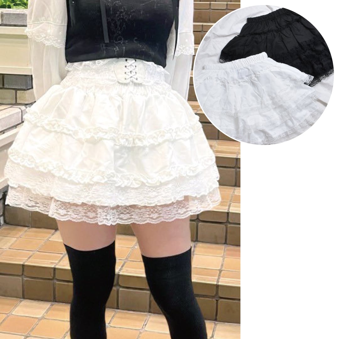 フリルレース付きぷっくりハートラガディー＆アンディー大きめ フリルレース付きぷっくりハートラガディー＆アンディー