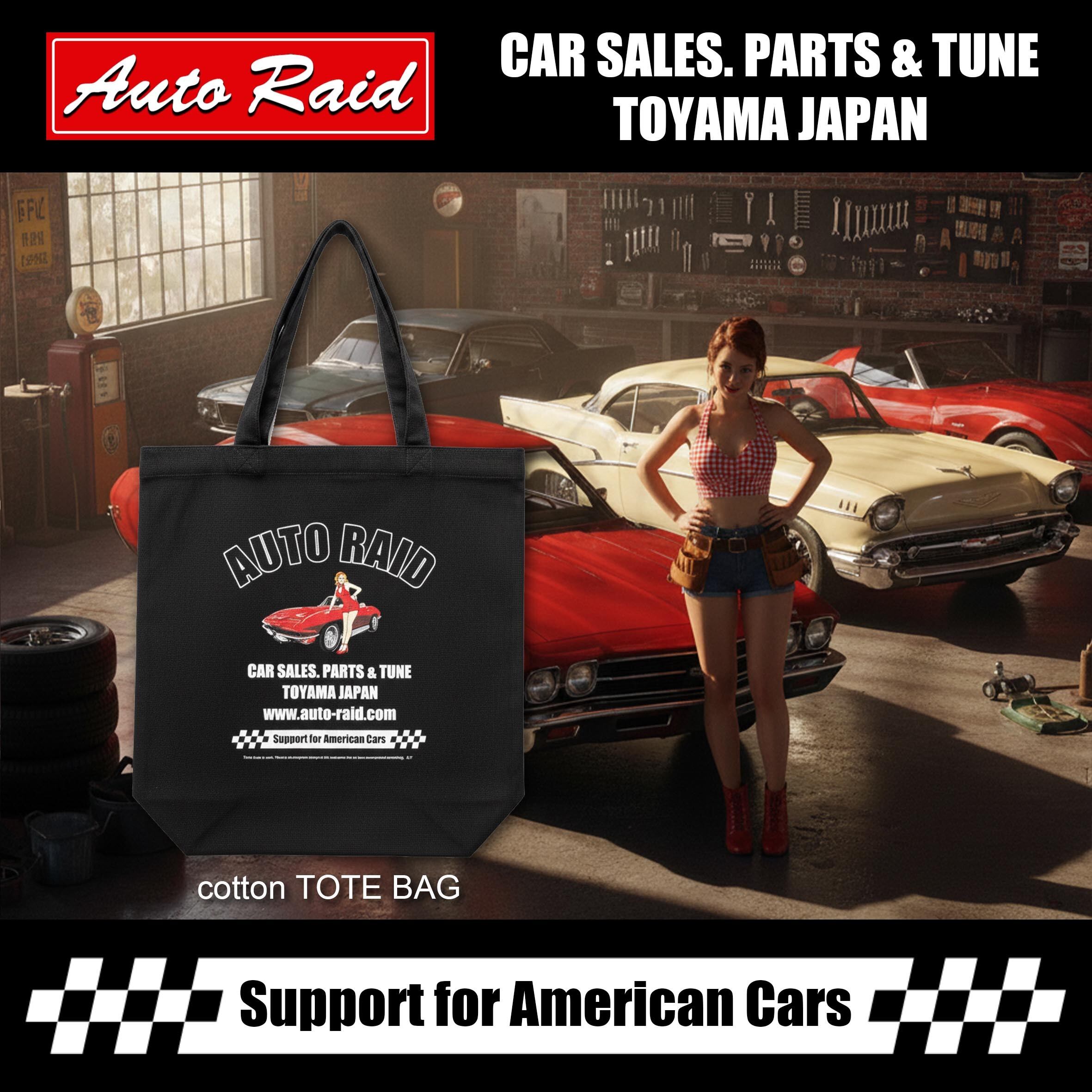 【オートレイド】AUTO RAID トートバッグ【アメリカ車SHOP】
