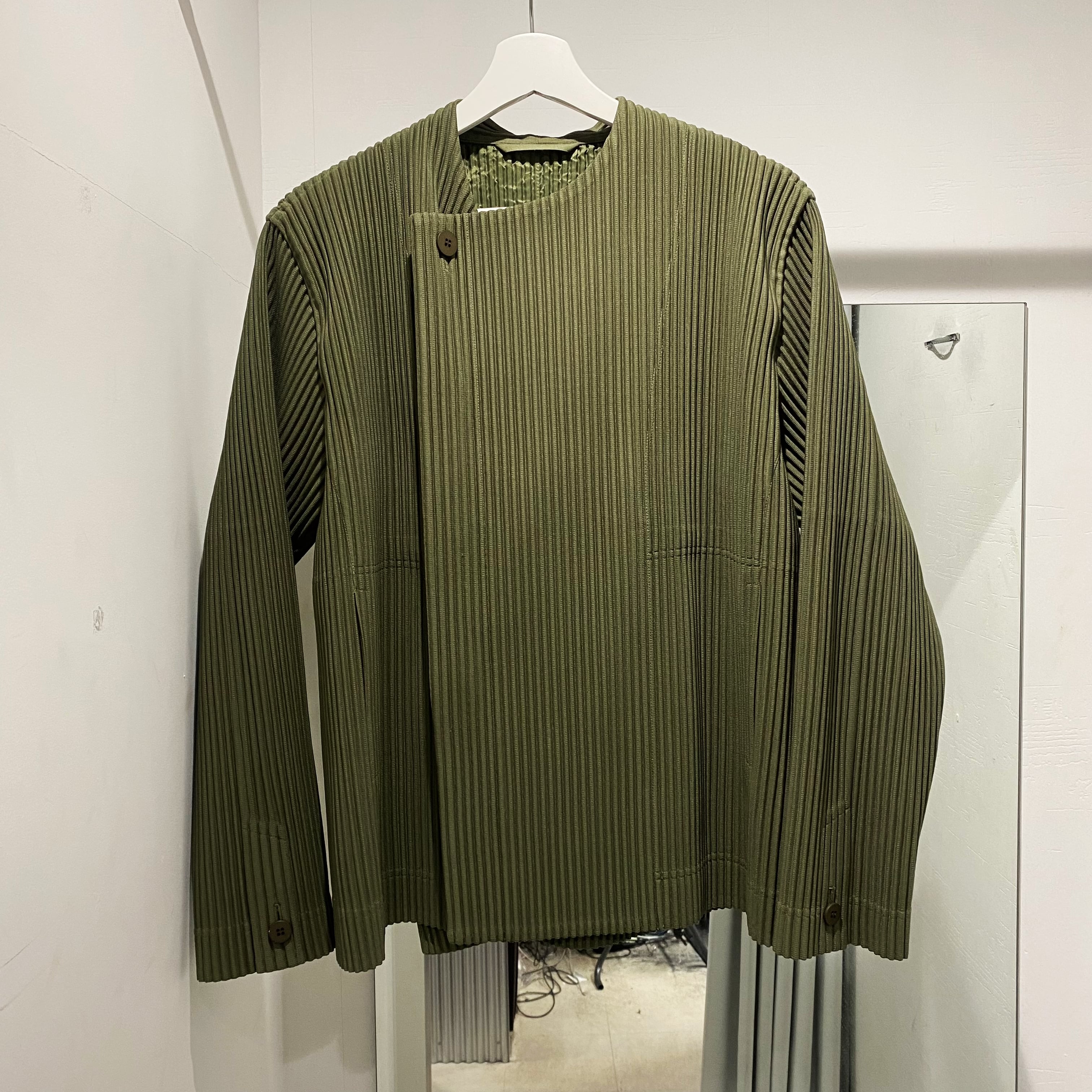 HOMME PLISSE ISSEY MIYAKE 22SS TAILORED PLEATS JACKET ノー HOMME PLISSE ISSEY MIYAKE 22SS TAILORED PLEATS JACKET ノー