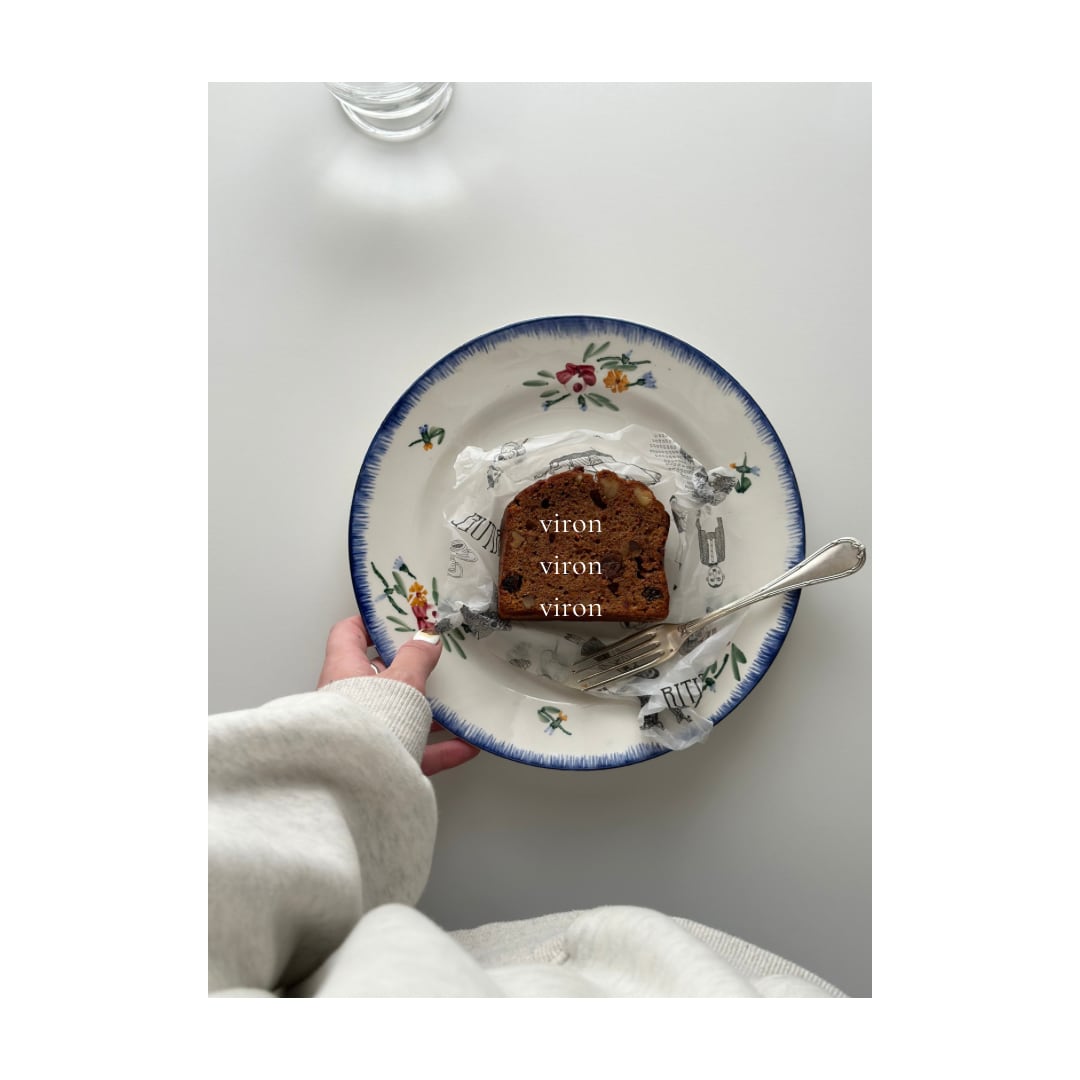 Sarreguemines サルグミンヌ / “DIDIER” blue ハンドペイント深皿プレート e