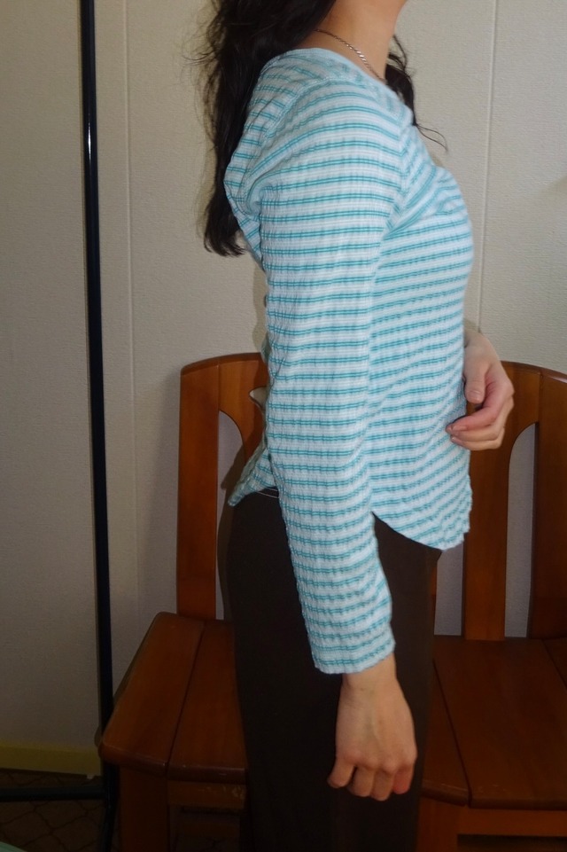 00s～Eddie Bauer border long sleeve tee