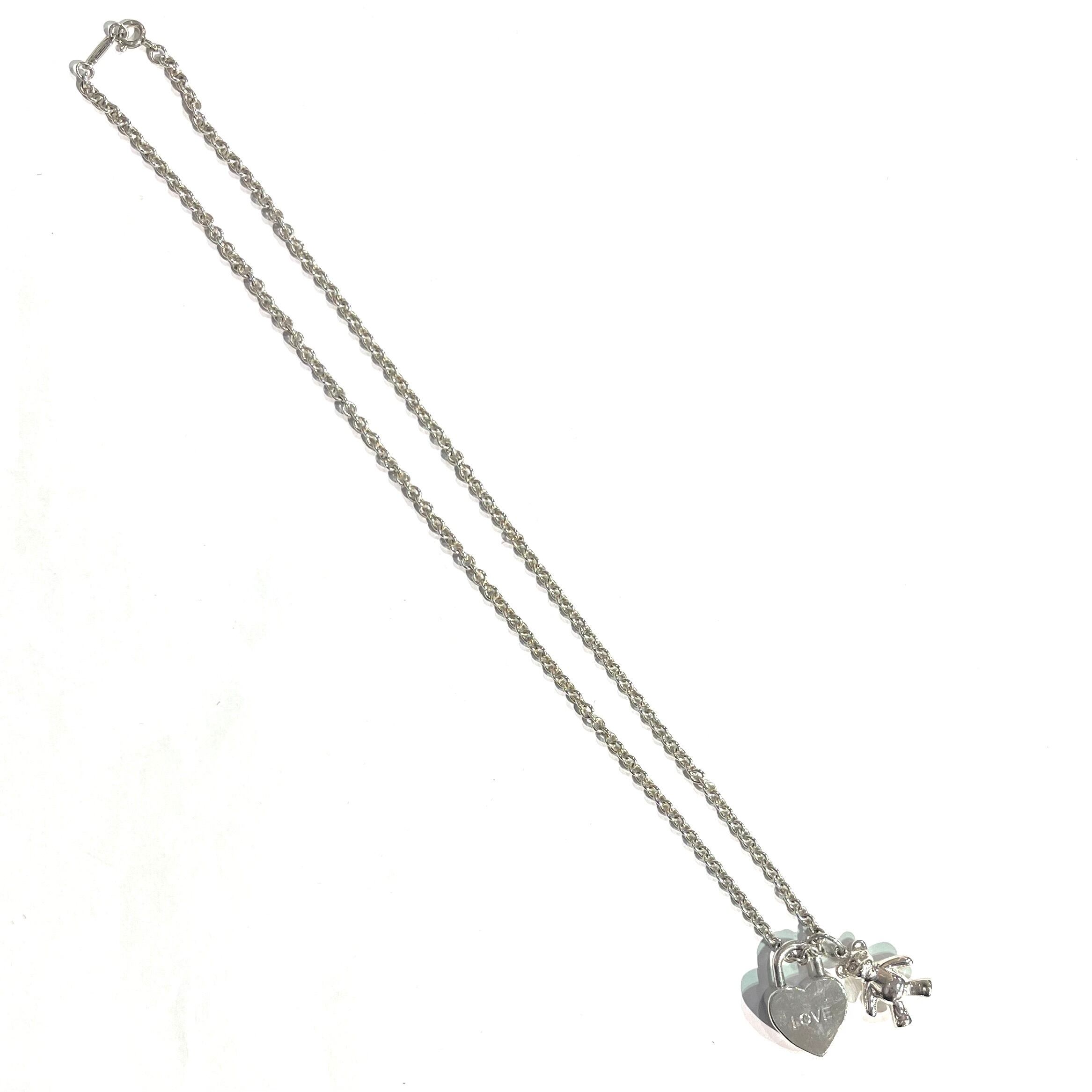 希少 新品ヴィンテージTIFFANY&Co. ティファニー 25＄ TIFFANY&Co.（ティファニー） ネックレス オープンリーフ リーフハート