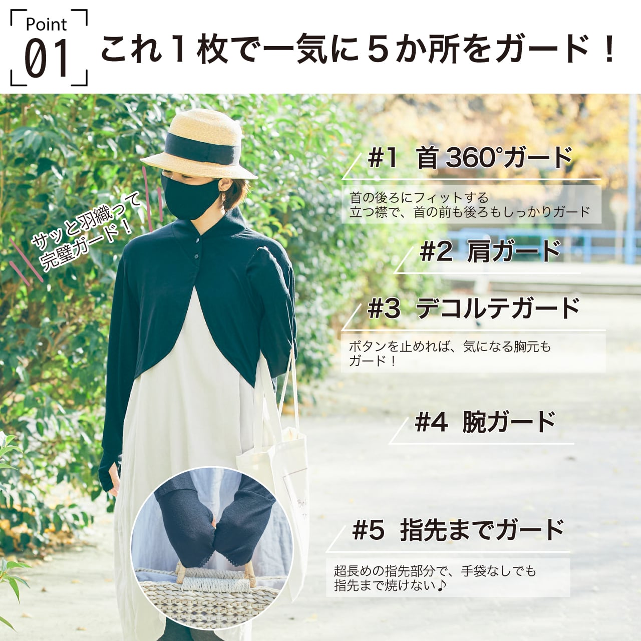 第二世代 ボタンボレロ 【わがまま女優のUVセット】 | fukuzaki-online