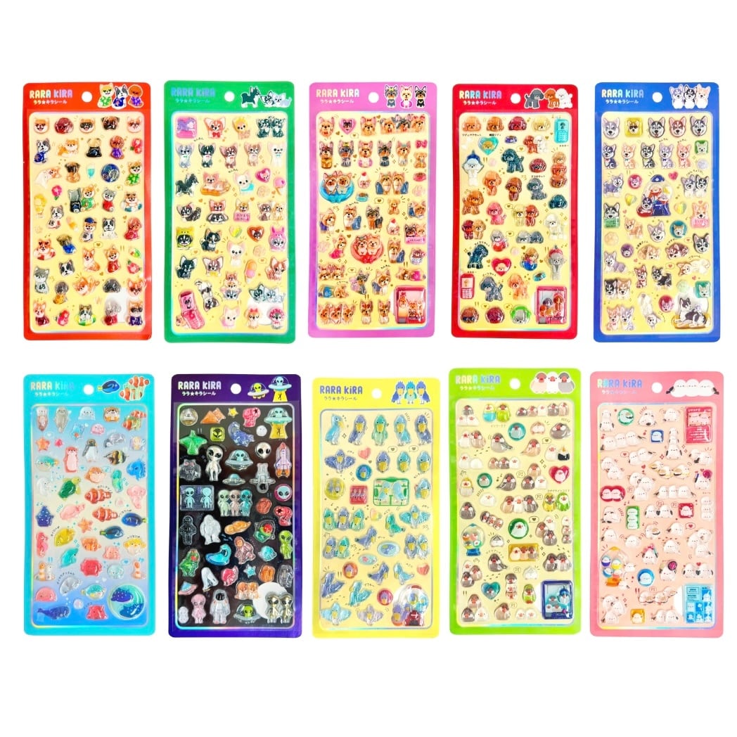コンプリ10枚セット】第5弾 RARA☆KIRAシール ララキラシール | Jewelie