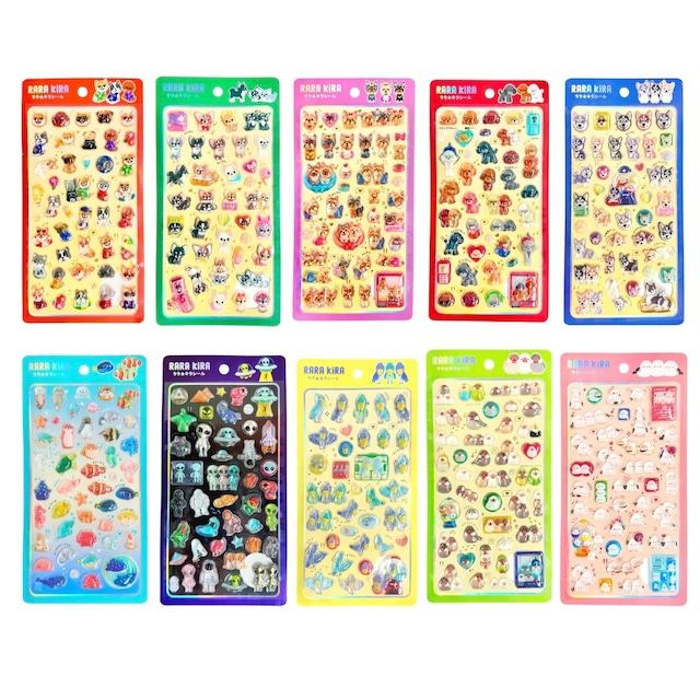 【コンプリ10枚セット】第5弾 RARA★KIRAシール ララキラシール