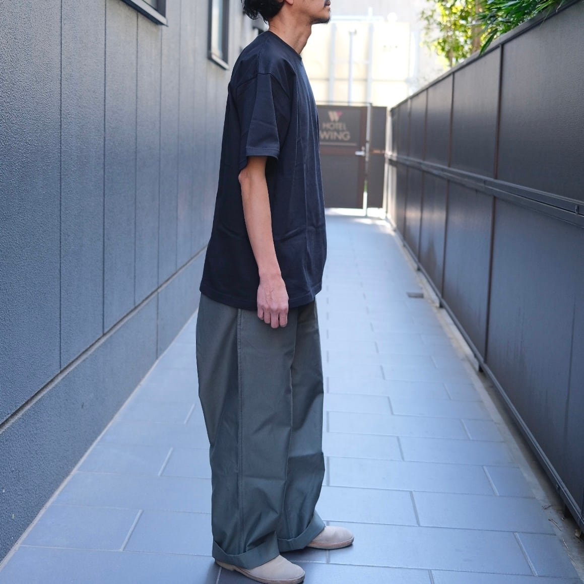 TUKI(ツキ) /field trousers2 -sage green-(0182) | Signs
