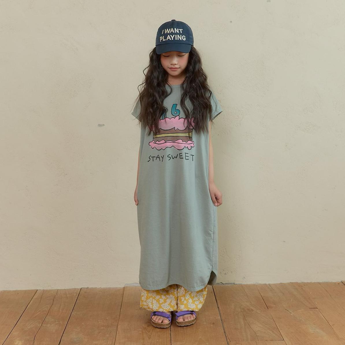 «予約»«ジュニアサイズあり»«navi» スウィートワンピース 2colors