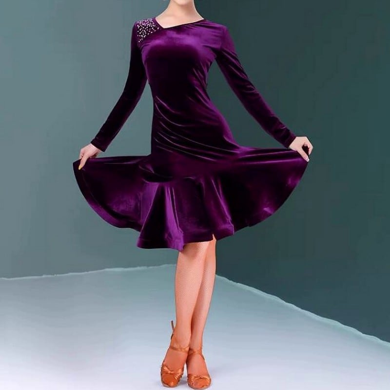 ロイヤルベルベット・アシンメトリードレス ds0943