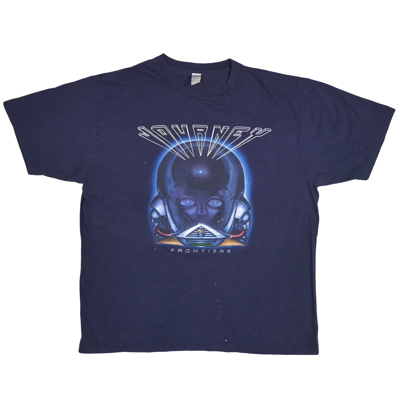 USED【XL】00s Journey Frontiers Tee / TULTEX ©2006