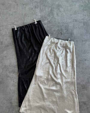 Shiny Narrow Skirt