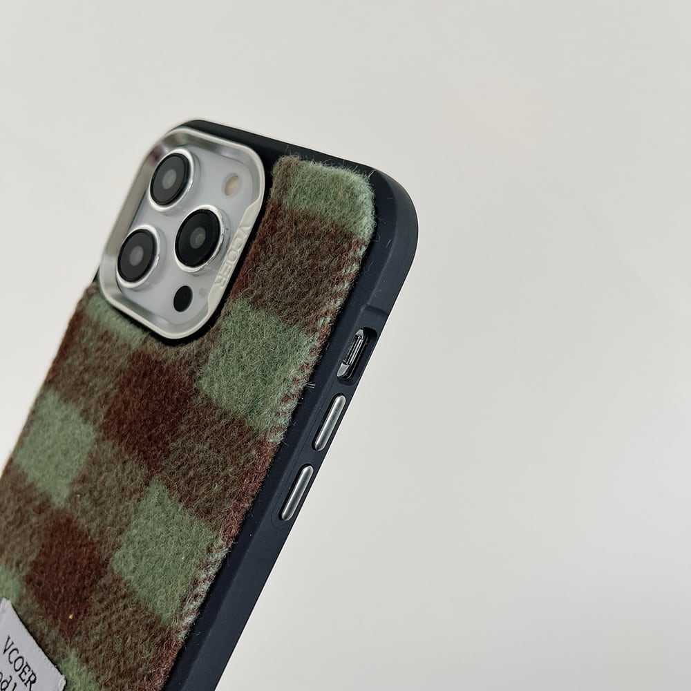 イギリス風 iphoneケース チェック柄 iphone15 15pro 15promaxケース