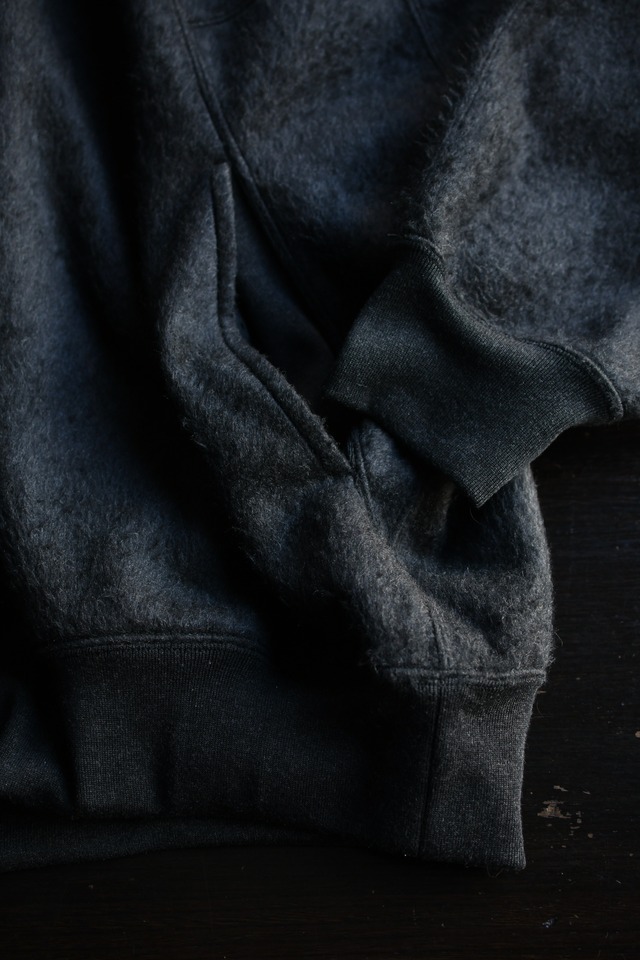 blurhms /  Pe/Silk Fleece Track Jacket (HeatherBlack)