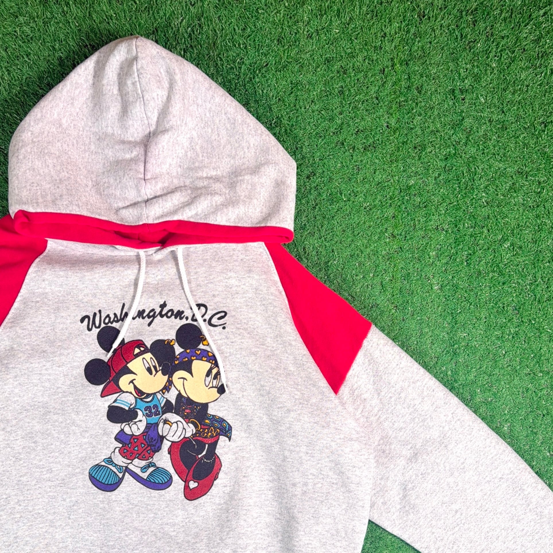 Men's】 80s - 90s Disney Mickey & Minnie 切り替え デザイン