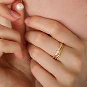 stainless glint ring SR232