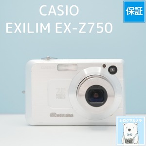 CASIO EXILIM EX-Z750 デジカメ スマホ転送OK フルセット シロクマカメラ a7687